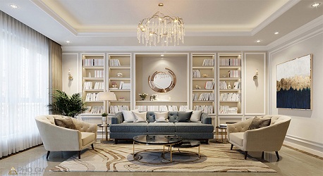 Thiết kế nội thất Villa Cao Cấp An Tây Galleria – Quận 7