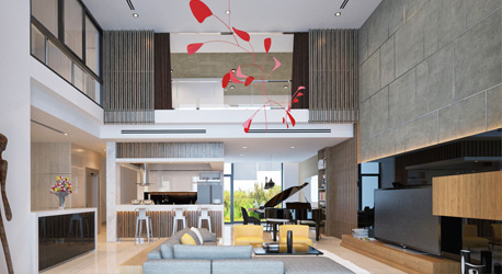 Thiết kế nội thất Villa Cao Cấp An Tây Galleria – Quận 7