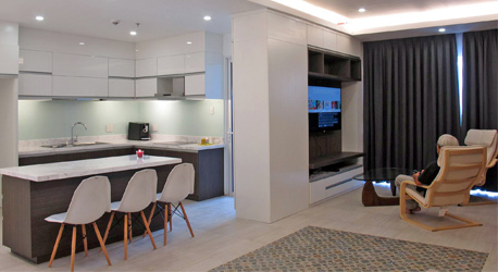Thi công nội thất căn hộ Sala 78 m2
