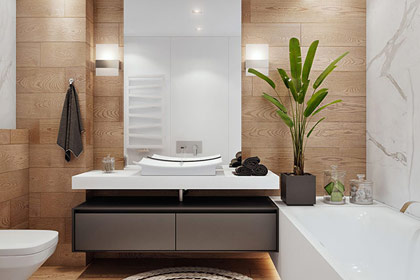 Muốn nhà đẹp và sang hơn nữa, đừng lơ là việc thiết kế nội thất phòng tắm