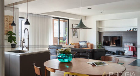 THI CÔNG HOÀN THIỆN CĂN HỘ PHONG CÁCH SCANDINAVIAN BẮC ÂU