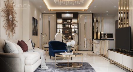 THIẾT KẾ NỘI THẤT CĂN HỘ GOLDVIEW – QUẬN 4