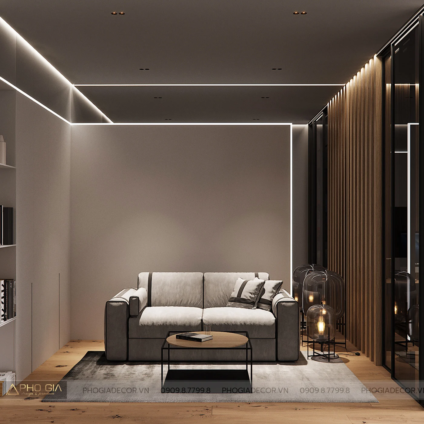 Thiết kế nội thất căn hộ Millenium Masteri Q.4