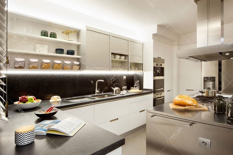Mẹo thiết kế nội thất phòng bếp rộng rãi trong nhà diện tích nhỏ