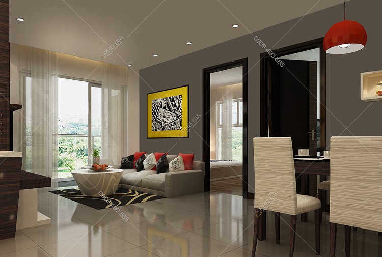 Nguyên tắc cho một thiết kế nội thất phòng khách chung cư Thoáng – Đẹp
