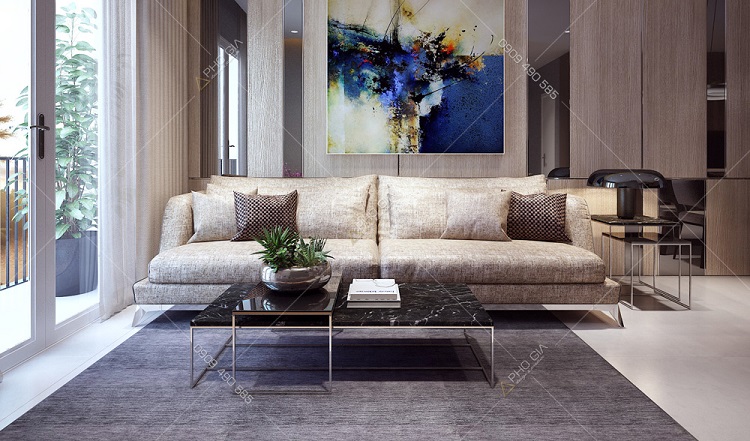 Nguyên tắc cho một thiết kế nội thất phòng khách chung cư Thoáng – Đẹp