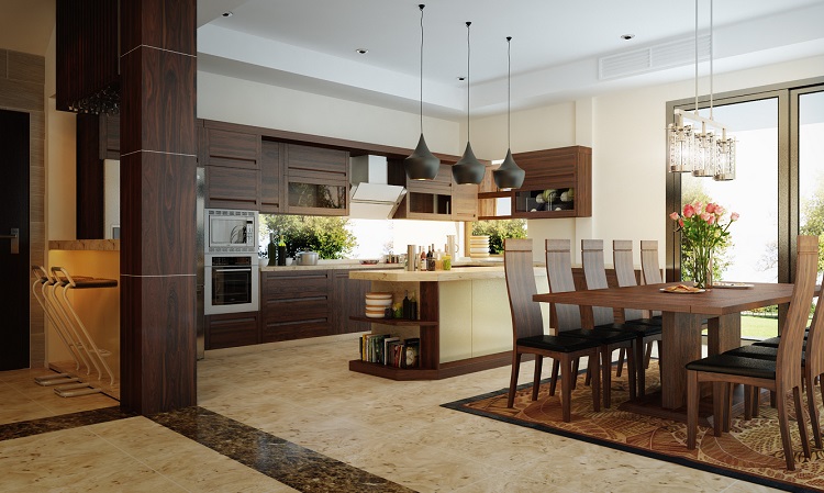 Những phong cách thiết kế nội thất phòng bếp chung cư đẹp