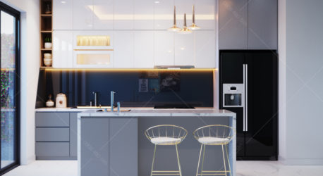 THIẾT KẾ NỘI THẤT NHÀ PHỐ VẠN PHÚC CITY – HCM