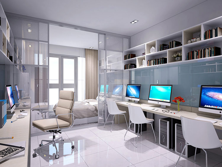 Officetel được ghép từ hai từ “Office” và “Hotel”, là sự kết hợp giữa nhà ở và văn phòng làm việc