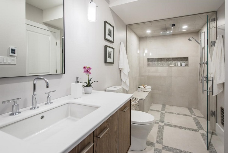 Những điều cần biết khi thiết kế nội thất phòng tắm biệt thự hiện đại