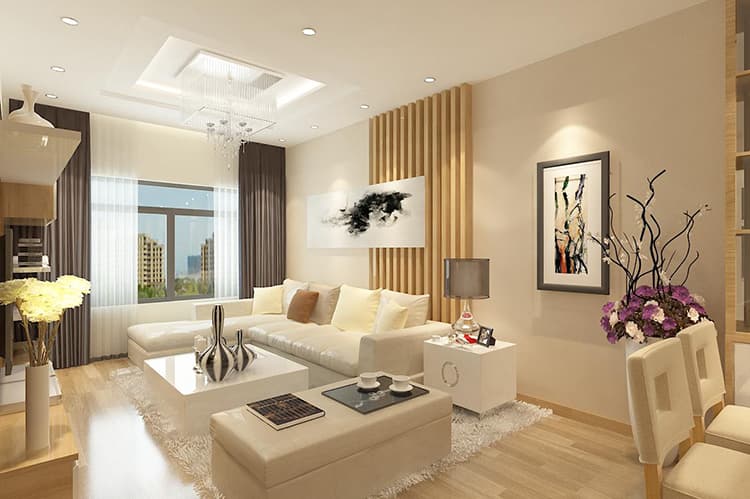 thiết kế nội thất chung cư 65m2 - Home&Home