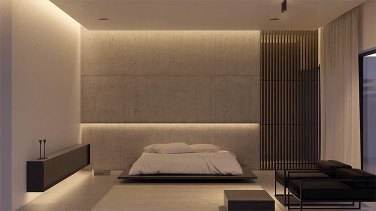 Bật mí những kiểu thiết kế nội thất phòng ngủ phong cách tối giản đẹp