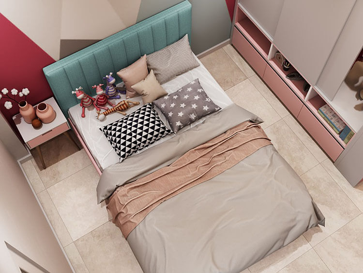 Làm sao để con thích thiết kế nội thất phòng ngủ trẻ em?