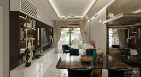 THIẾT KẾ NỘI THẤT CĂN HỘ GOLDVIEW QUẬN 4 HCM
