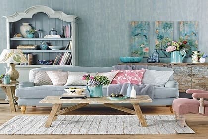 thiết kế nội thất villa Quận 11 đậm chất Anh với 3 đặc điểm của phong cách Shabby Chic