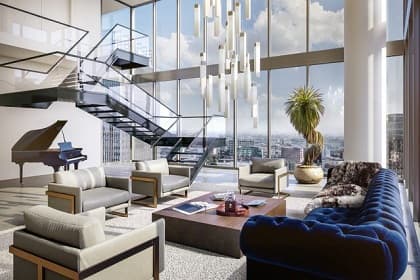 Thiết kế nội thất căn hộ penthouse phong cách Bắc Âu với 4 cách phối màu cực kỳ trang nhã