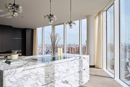 Thi công nội thất căn hộ penthouse quận 1 với đá Marble (đá cẩm thạch)