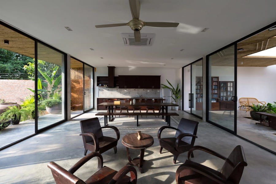 Gợi ý mẫu thiết kế cho thi công nội thất villa Long An đầy bình yên và an tĩnh