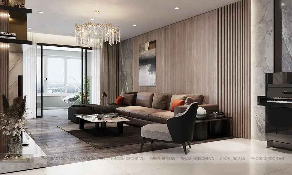Thiết kế nội thất villa phong cách tối giản và hiện đại
