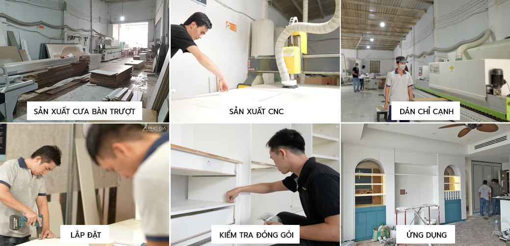 Sản xuất hạng mục Gỗ tự nhiên & công nghiệp