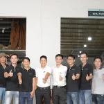 Đội nhóm trong chi nhánh phân xưởng mộc Quận 12