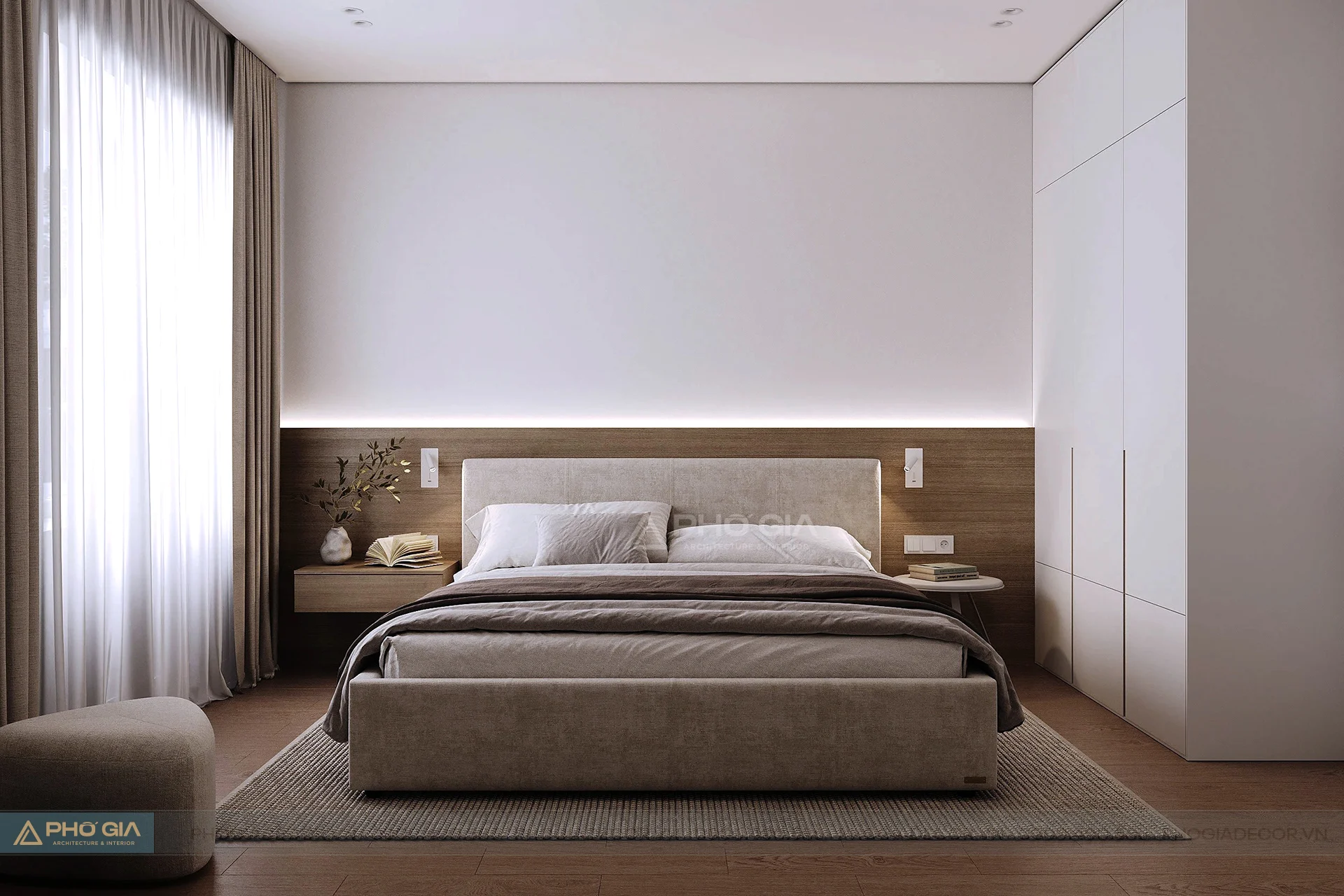Thiết kế nội thất Căn hộ Cosmo City Q.7 72m2