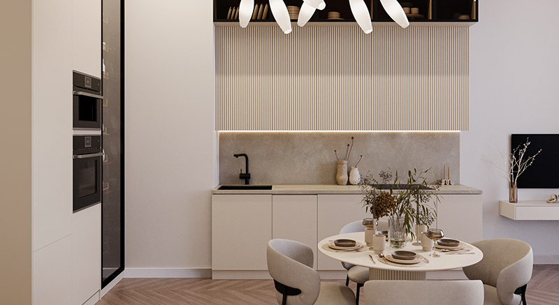 Thiết kế nội thất Căn hộ Cosmo City Q.7 72m2
