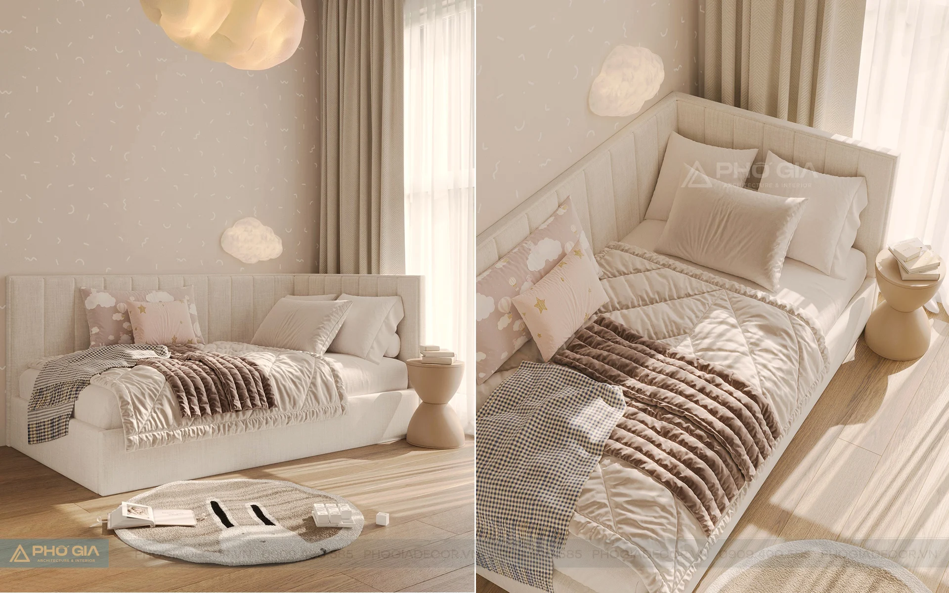 Nội thất Căn hộ Richmond City 2PN - Japandi thư thái, bình yên