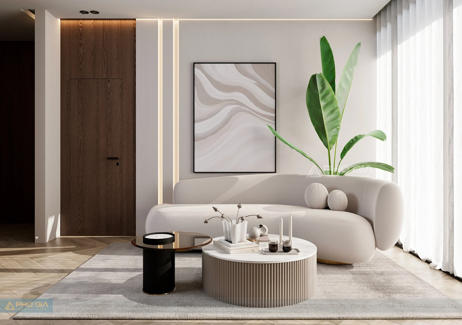 Thiết kế nội thất Căn hộ Thủ Thiêm Sky Q.2