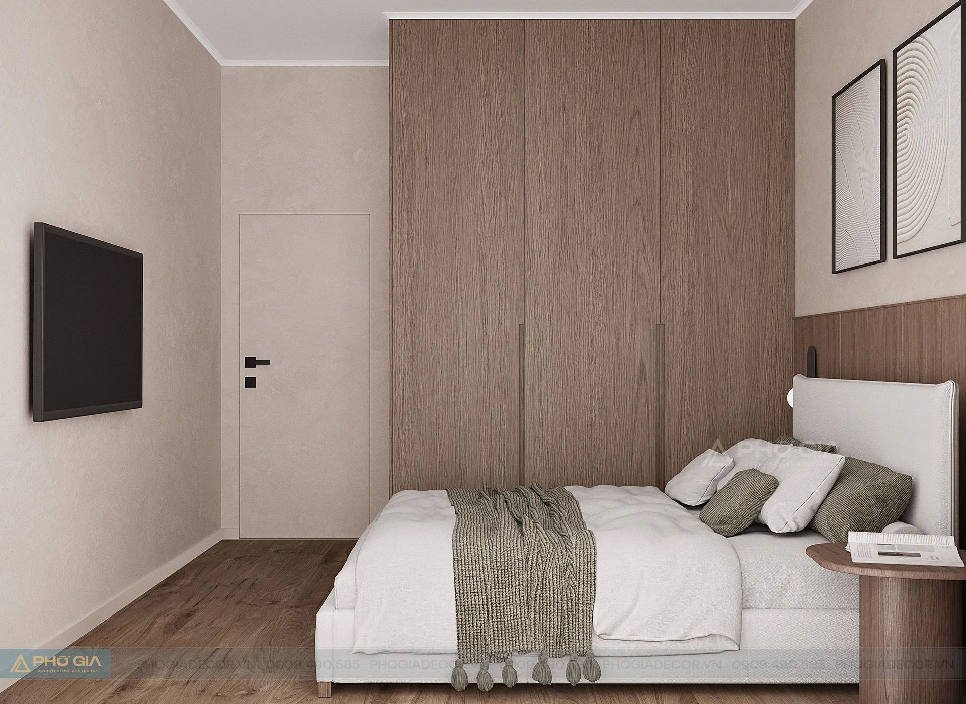 Nội thất Căn hộ Sunrise Riverside 2PN - Không gian tổ ấm tươi mát