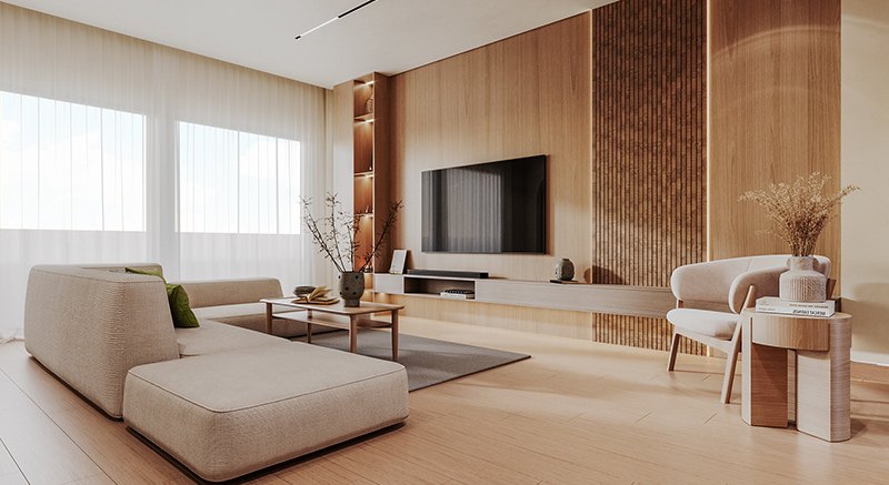 Trọn gói nội thất 355 triệu